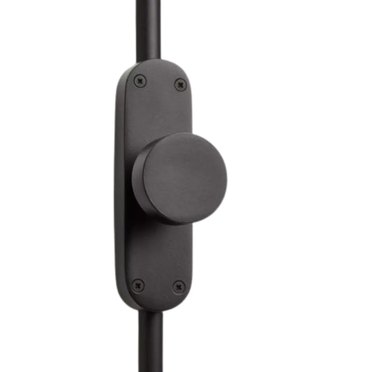 Signature Ironmongery Sun Grove Door Brass Cremone Bolt 9 feet Flat Black Finish Upto 9 feet Doors