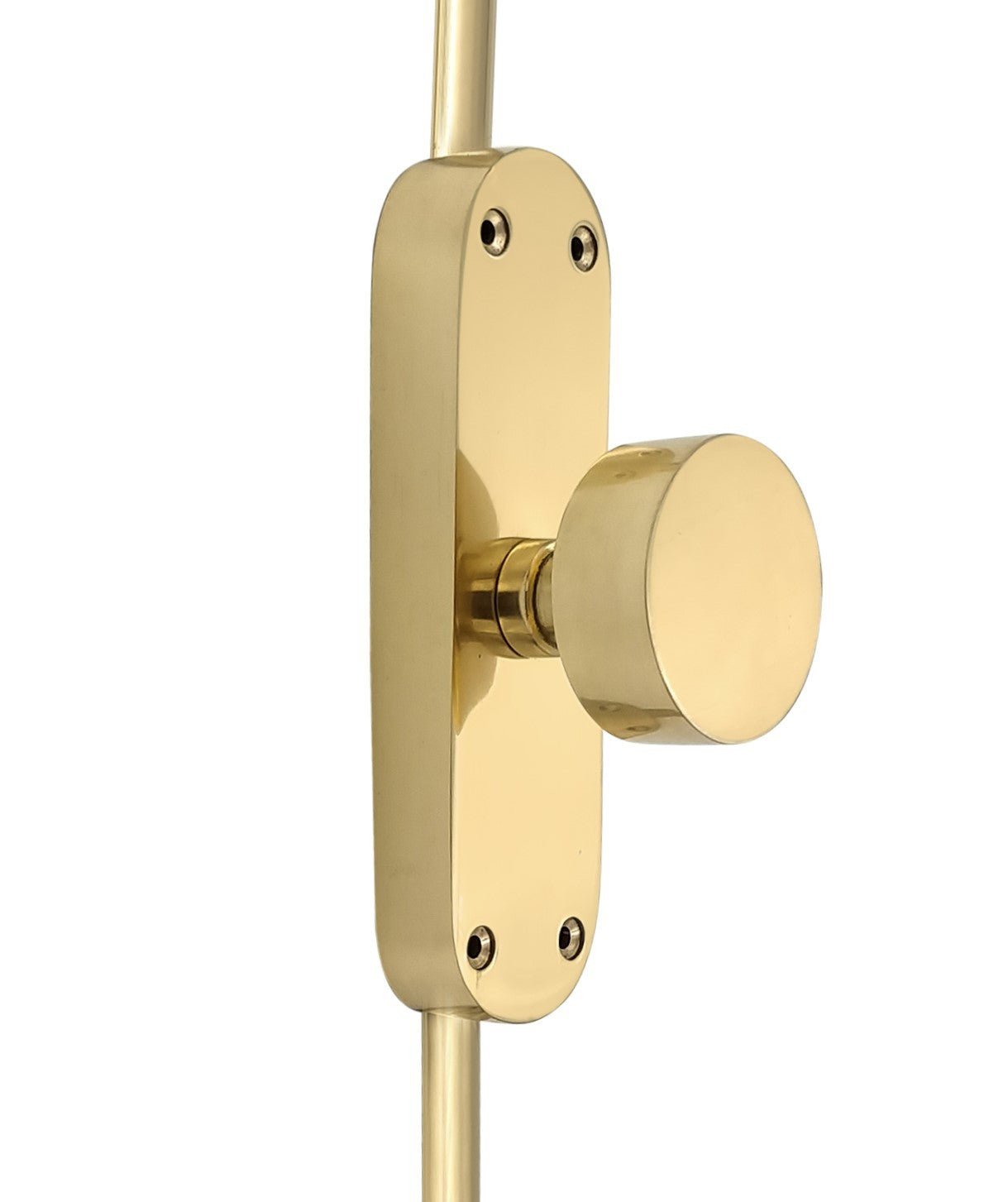 Signature Ironmongery Sun Grove Door Brass Cremone Bolt 9 feet Unlacquered Brass Polished Upto 9 feet Doors