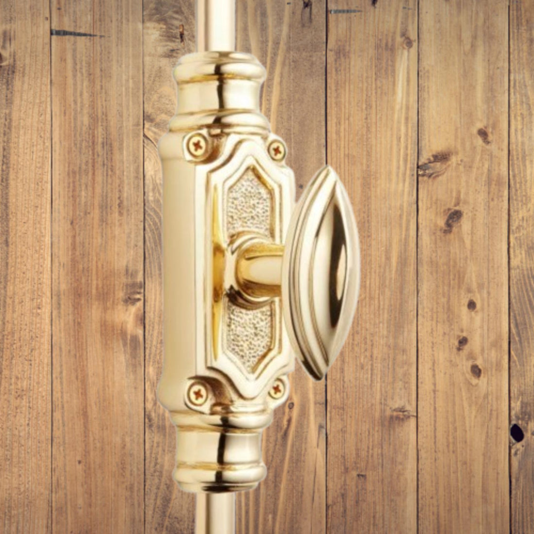 Signature Ironmongery Barcheski Door Brass Cremone Bolt Polished Brass Lacquered Upto 9 feet Doors