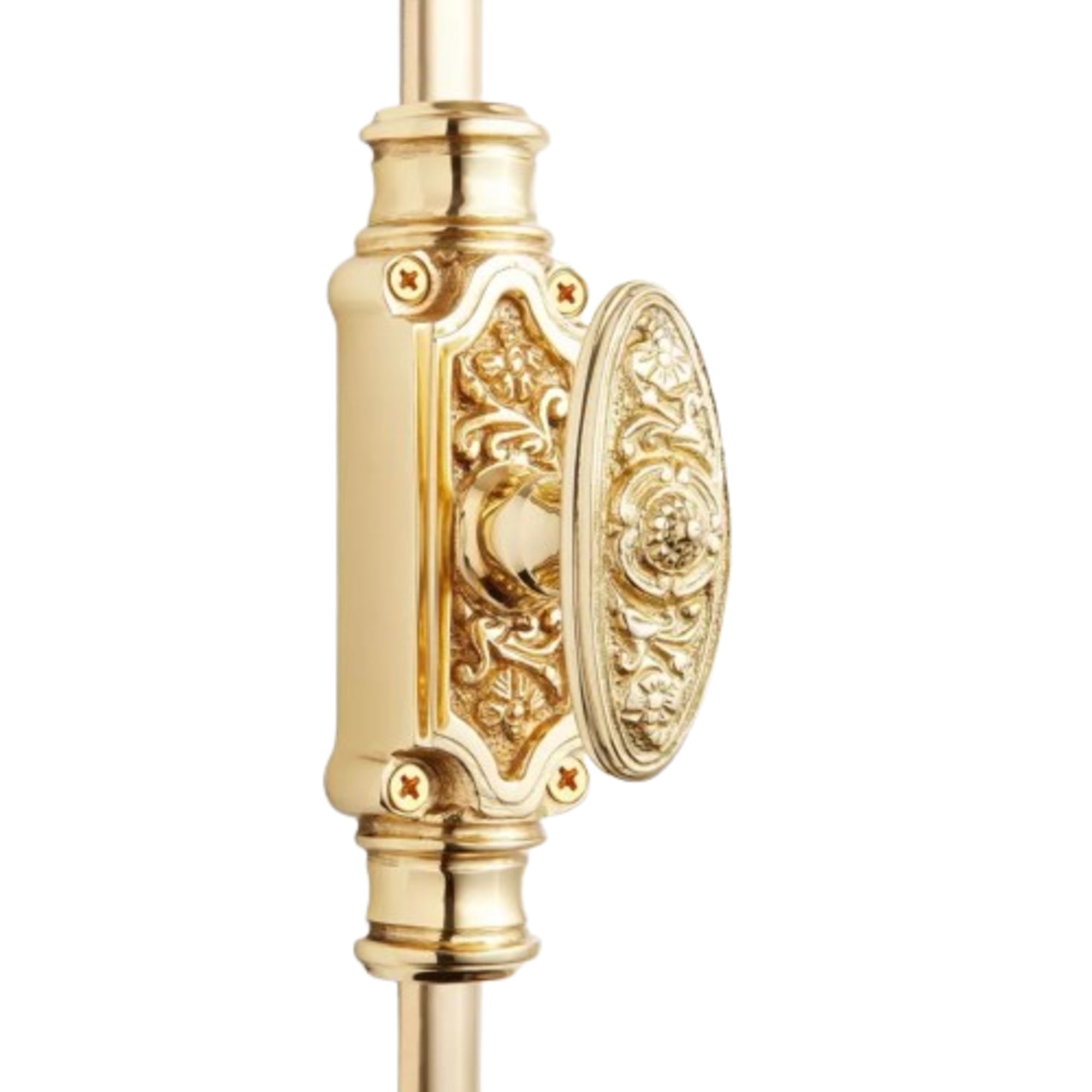 Signature Ironmongery Dalston Door Brass Cremone Bolt 9 feet Polished Brass Lacquered Up to 9 feet Doors