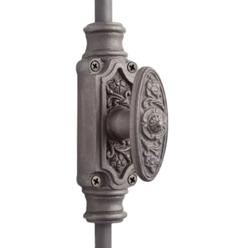 Signature Ironmongery Dalston Door Iron Cremone Bolt 9 feet Antique Iron Upto 9' Doors