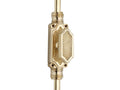 Signature Ironmongery Lattice Door Brass Cremone Bolt Unlacquered Brass Polished Upto 9 feet Doors - Signature Ironmongery