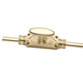 Signature Ironmongery Stepney Door Brass Cremone Bolt 9 feet Brushed Brass Upto 9 feet Doors - Signature Ironmongery