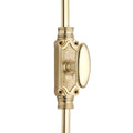 Signature Ironmongery Stepney Door Brass Cremone Bolt 9 feet Brushed Brass Upto 9 feet Doors - Signature Ironmongery